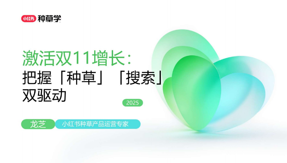 2025小红书双11「种草+搜索」指南