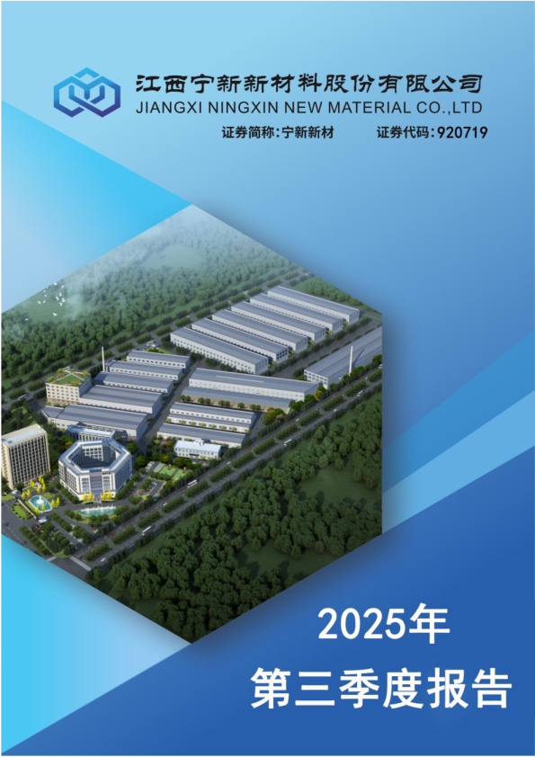 宁新新材：2025年三季度报告