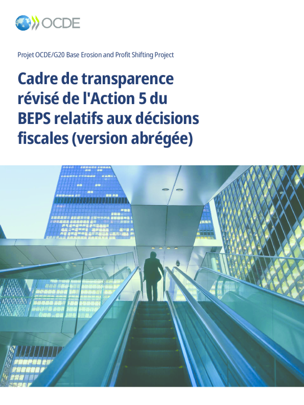 BEPS第5项行动关于财政决策的修订透明度框架（简化版）