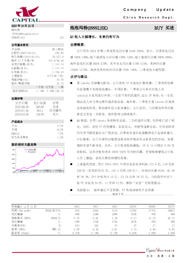 Q3收入大幅增长，未来仍有可为