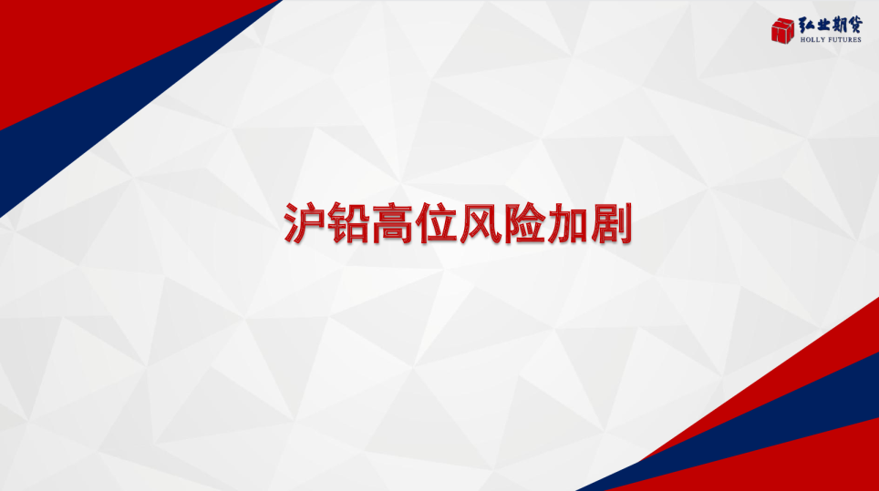 沪铅高位风险加剧