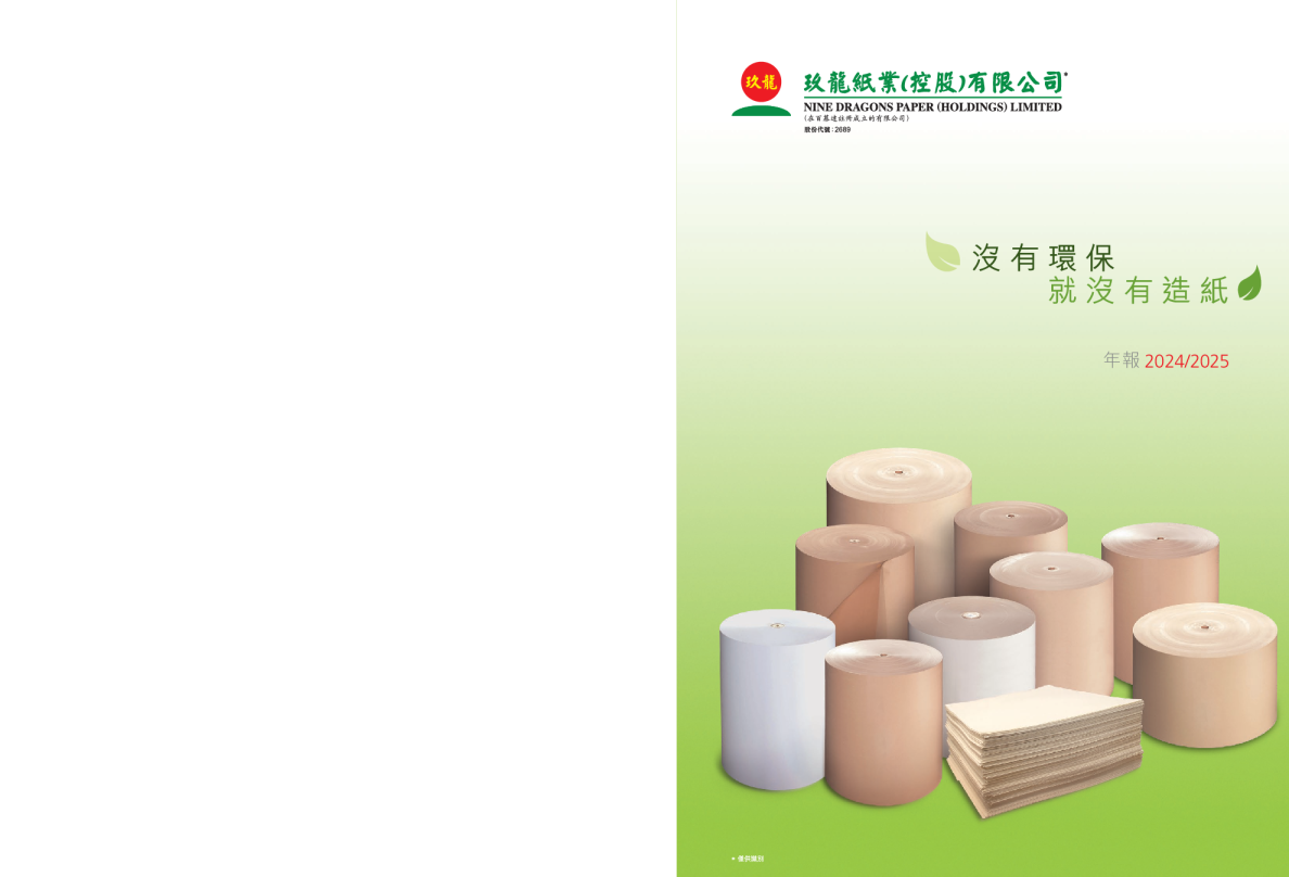 玖龙纸业2024/2025年报