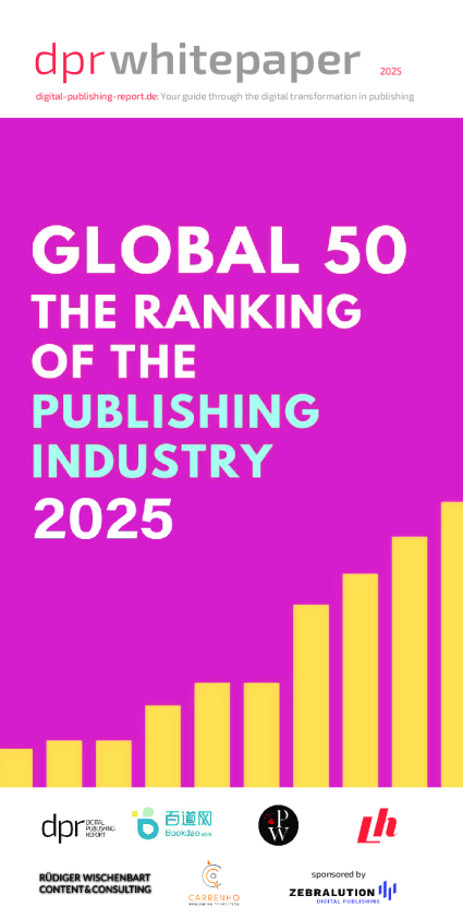 2025年国际出版业全球50强排名