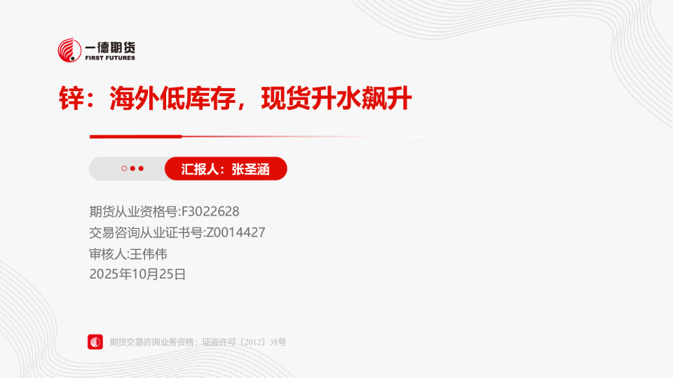 锌策略报告