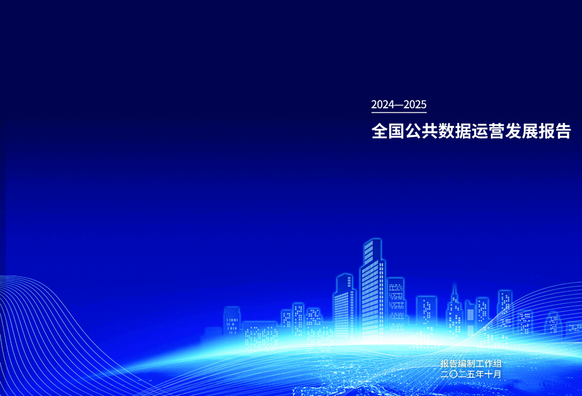 全国公共数据运营发展报告（2024-2025）