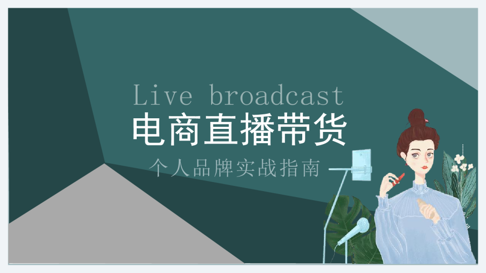 电商直播带货：个人品牌实战指南