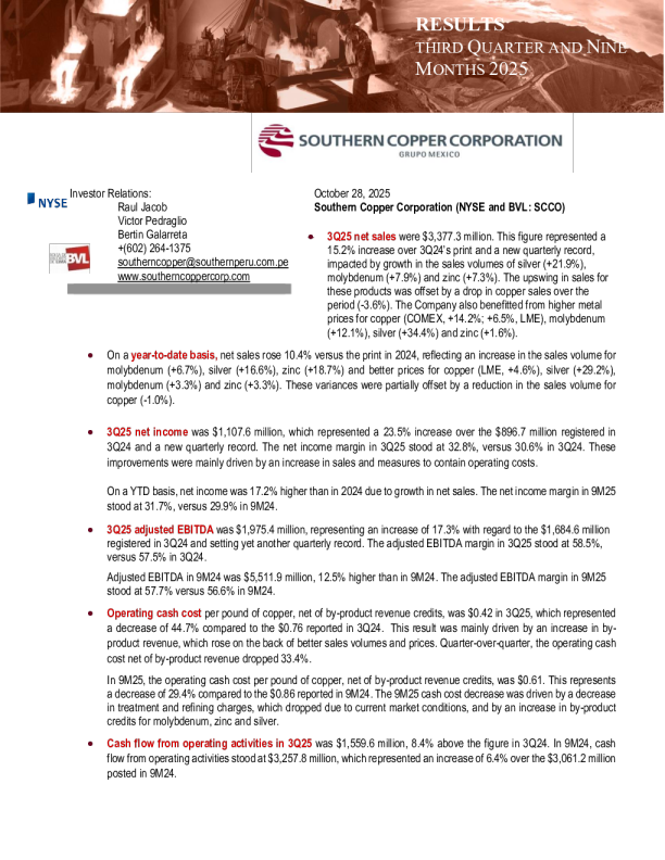 南方铜业 2024年度报告