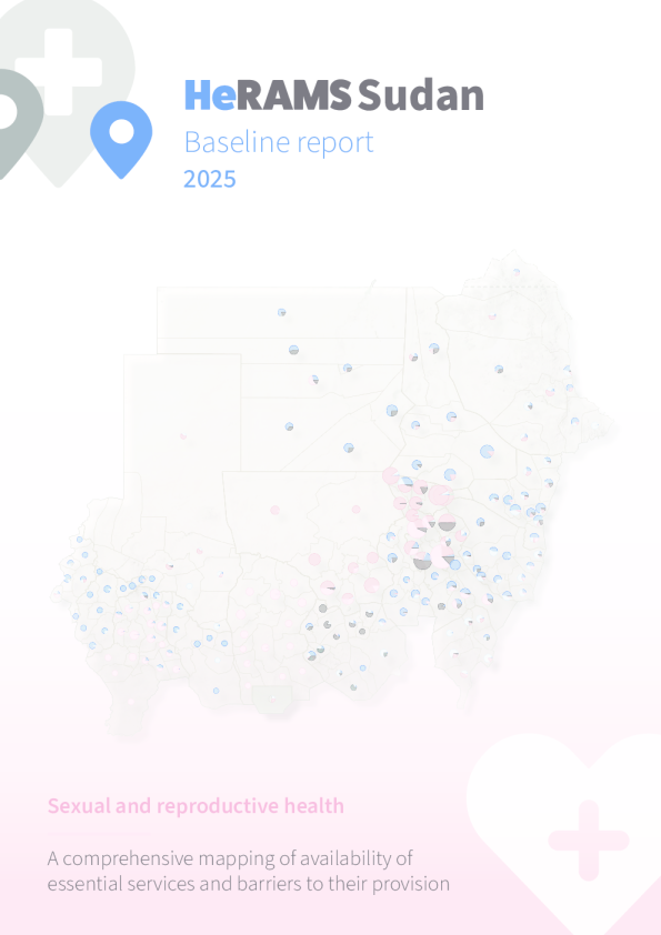 HeRAMS苏丹2025年基线报告：性健康和生殖健康服务