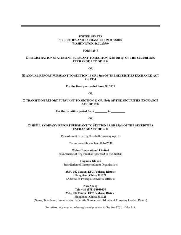 微巴士 2025年年度报告和过渡报告