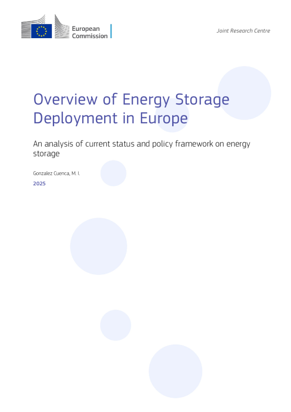 欧洲储能部署概况——储能现状与政策框架分析
