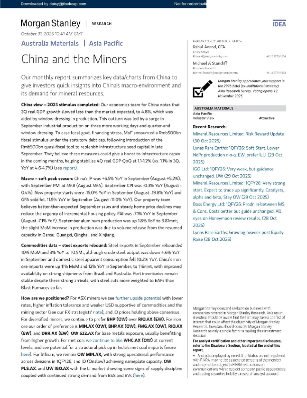 中国与矿业公司