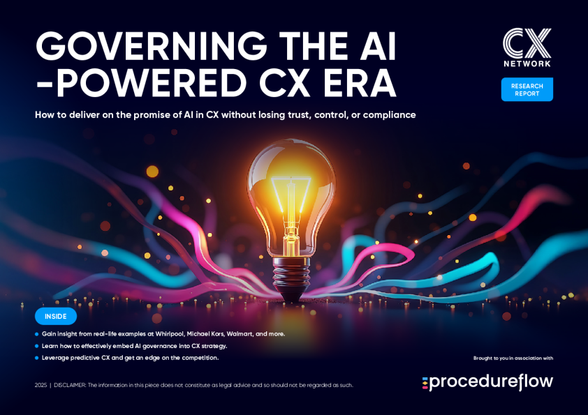 Guide the CX era driven by artificial intelligence