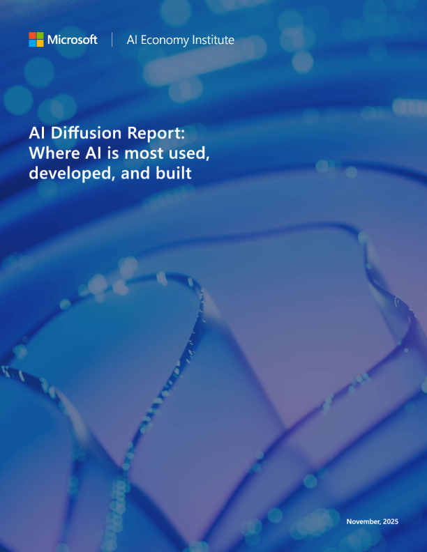 AI扩散报告：AI最被应用、开发与构建的地方