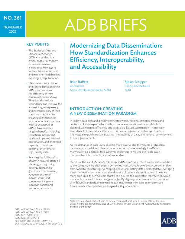 数据传播的现代化：标准化如何提高效率、互操作性和可访问性（英）