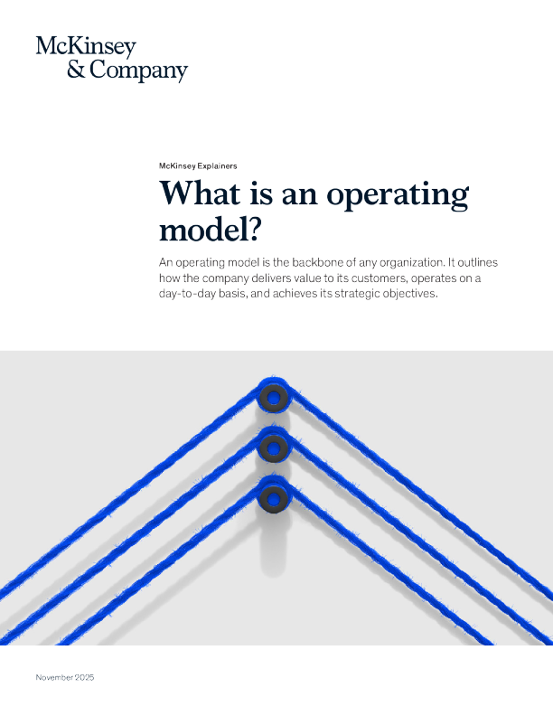 什么是运营模式？（英）