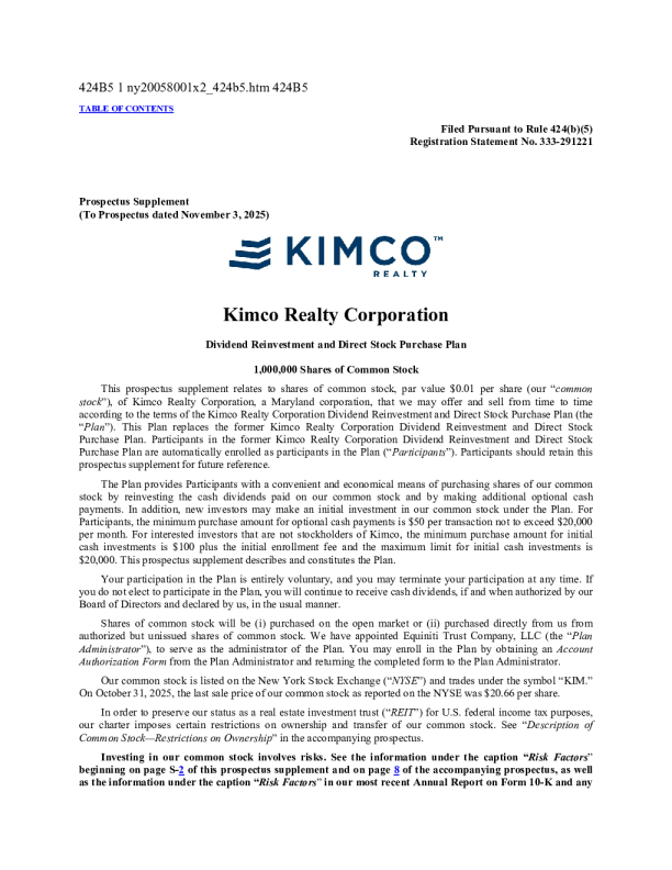 金克地产美股招股说明书(2025-11-03版)