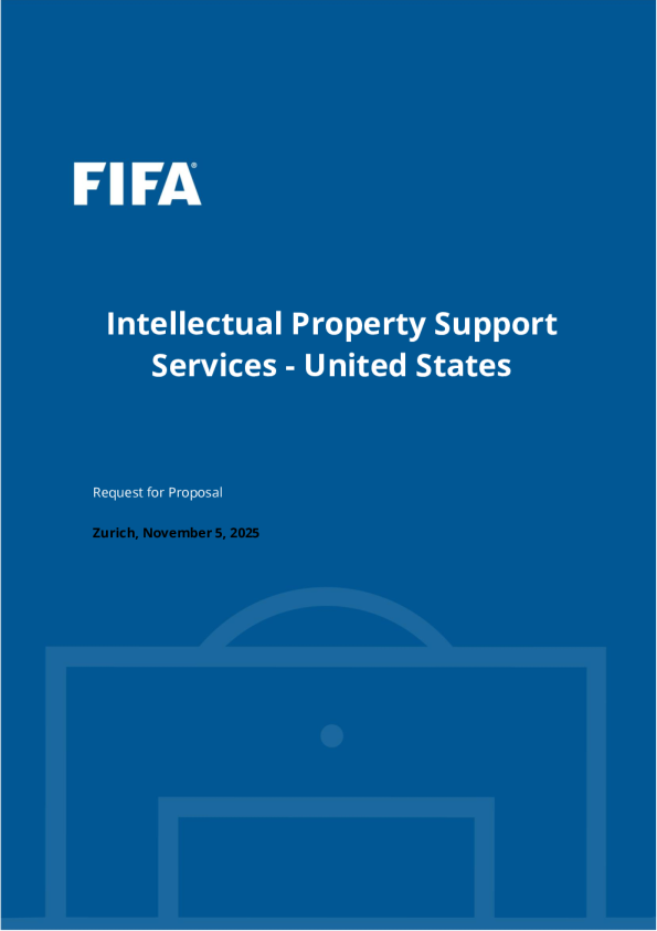 征询建议书（RFP）-知识产权支持服务-美国