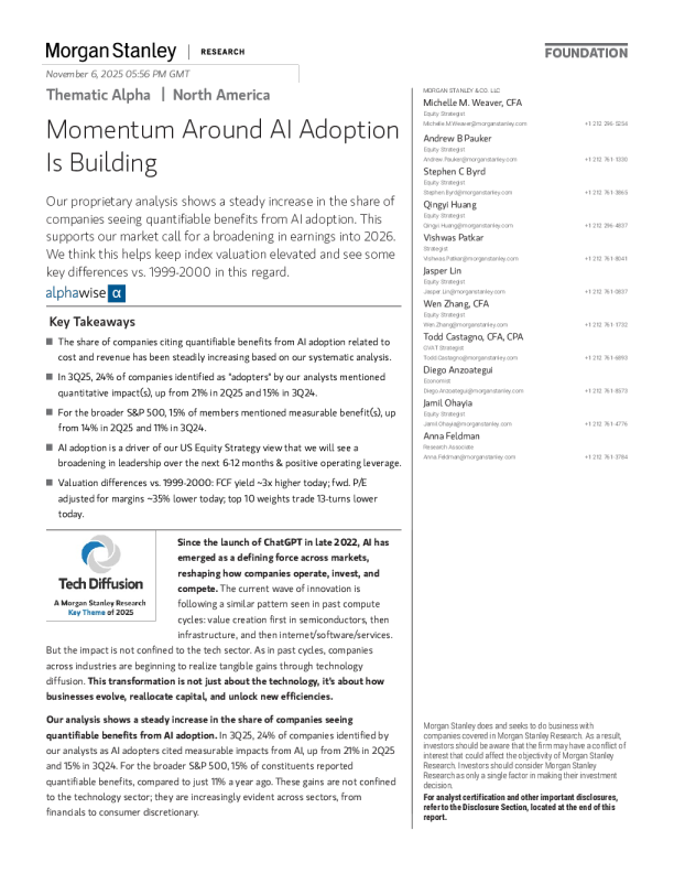 人工智能采用势头正在增强