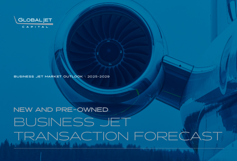 新与二手公务机交易预测：公务机市场展望 2025–2029