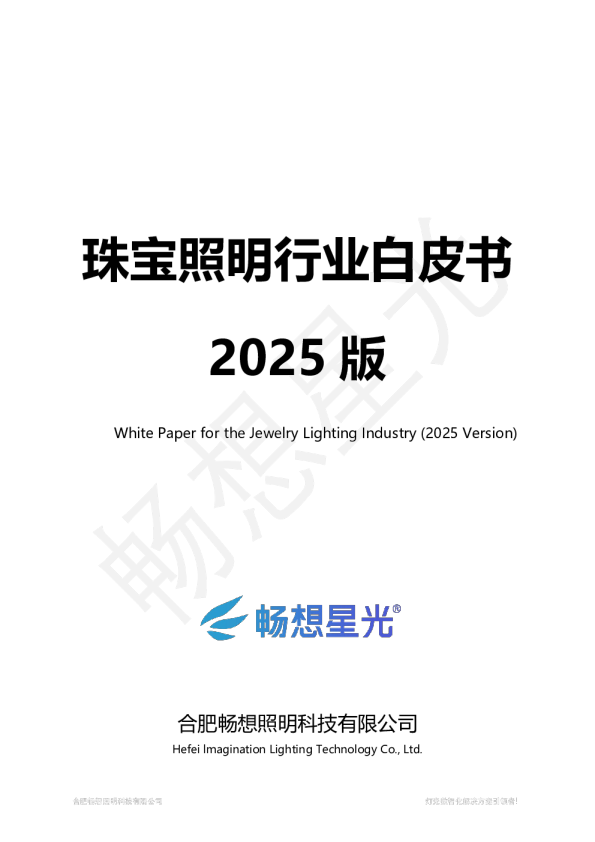 珠宝照明行业白皮书2025版