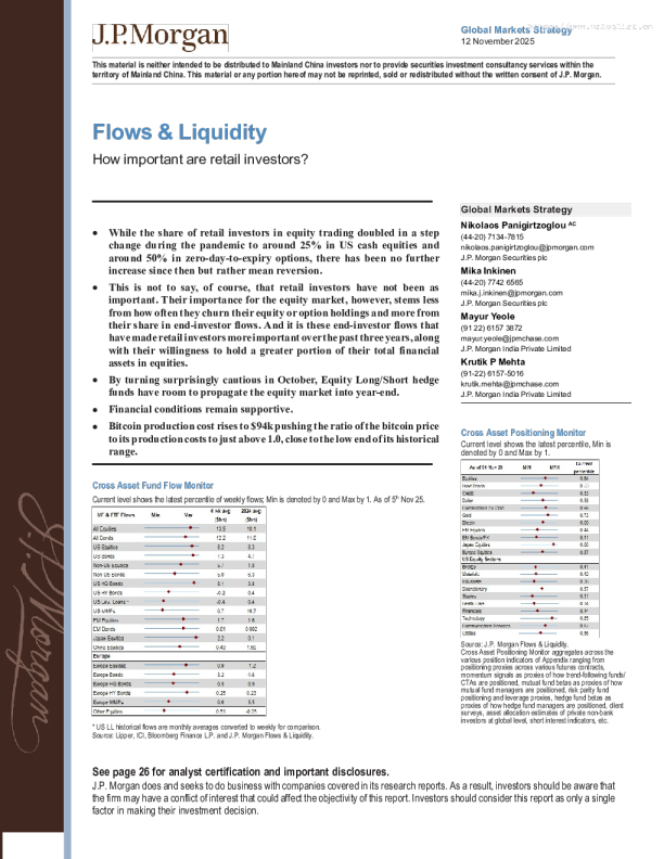 资金流动与流动性：个人投资者有多重要？