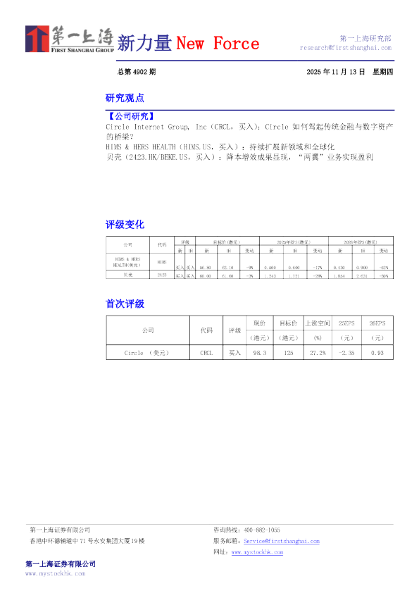 新力量NewForce总第492期