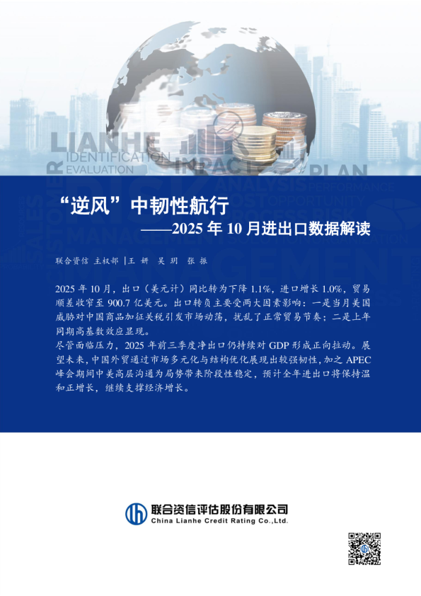 2025年10月进出口数据解读：“逆风”中韧性航行