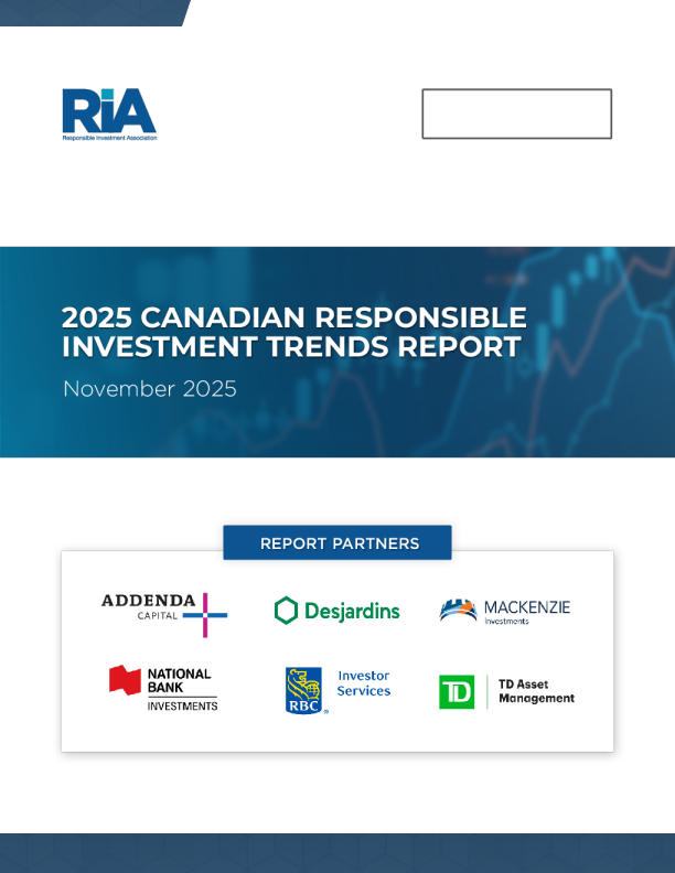 2025年加拿大责任投资趋势报告