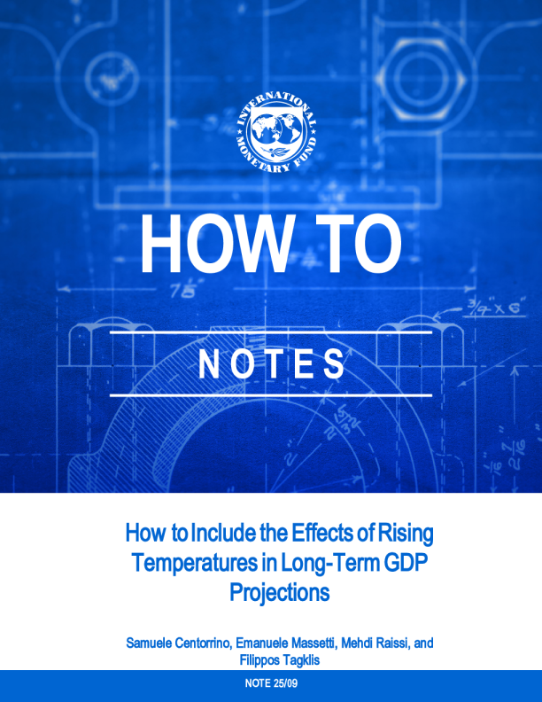 如何将气温上升的影响纳入长期GDP预测