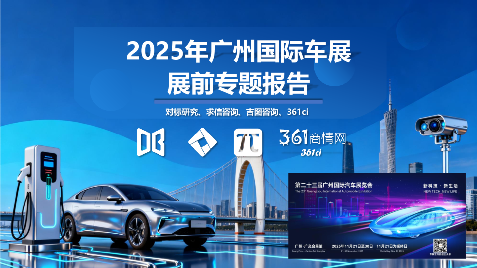 展前专题报告 2025年广州国际车展