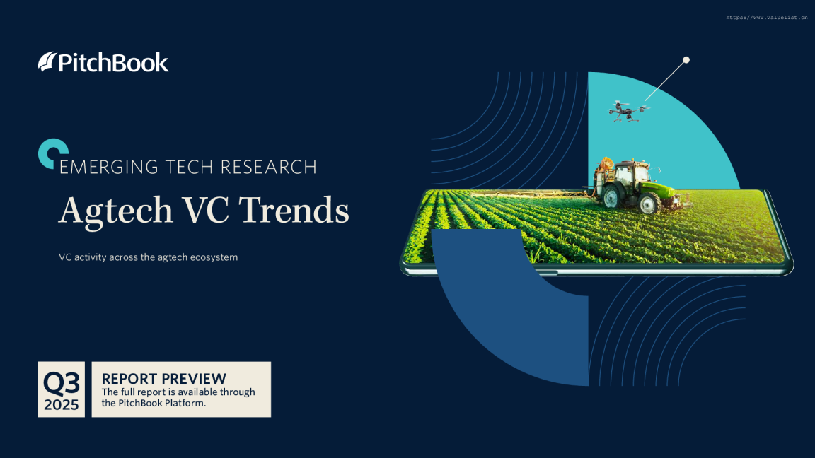 2025年第三季度农业科技风险投资趋势