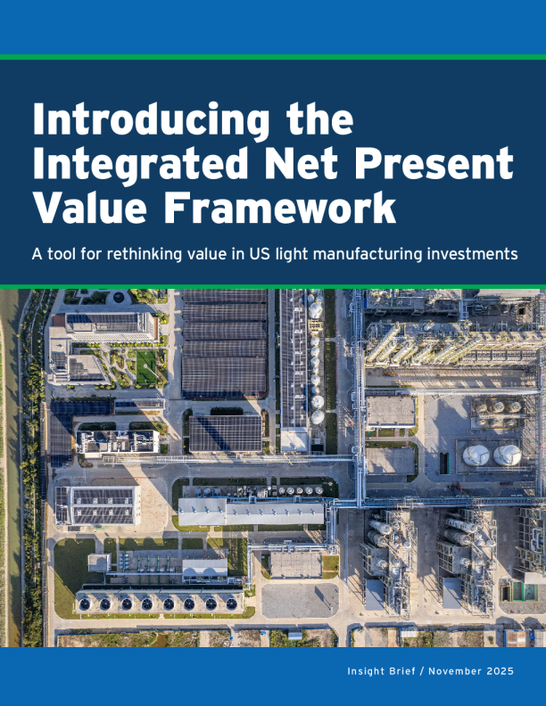 引入综合净现值框架