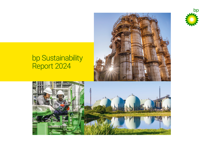 bp 2024可持续发展报告