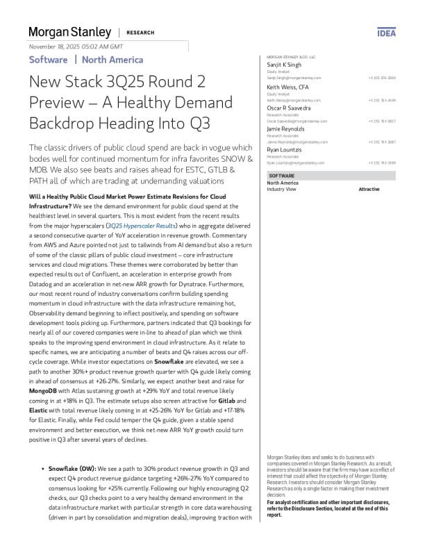 新堆栈2025年第三季度第二轮预览——进入第三季度的健康需求背景