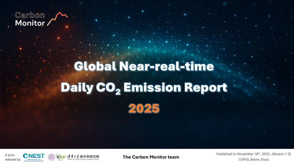 2025年全球近实时每日二氧化碳排放报告