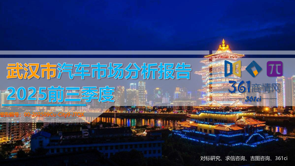 2025前三季度武汉市汽车市场分析报告