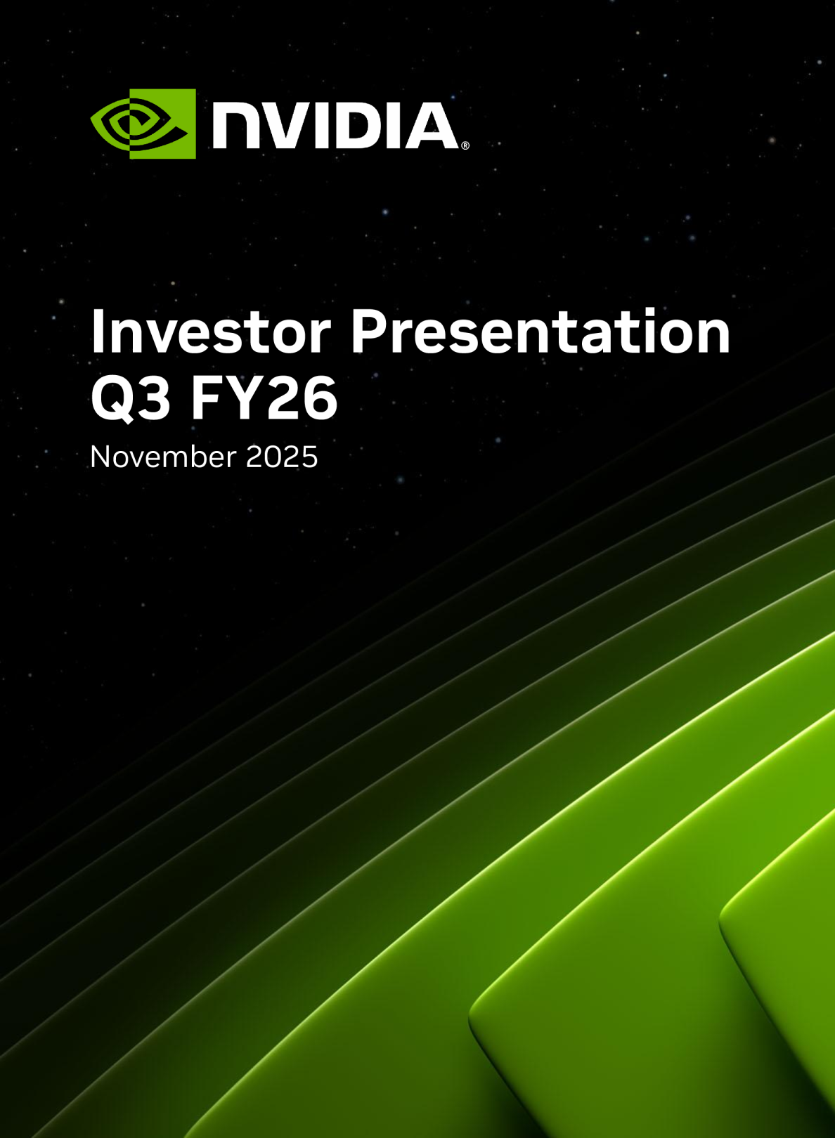 26财年第三季度投资者演示文稿