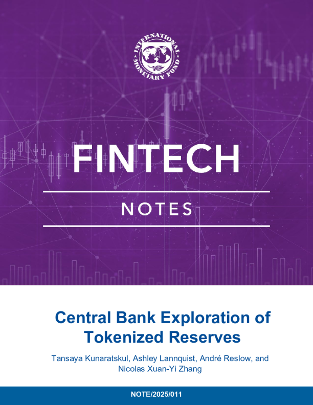 央行探索代币化储备