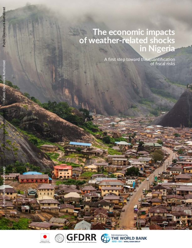 尼日利亚天气相关冲击的经济影响：财政风险量化的第一步