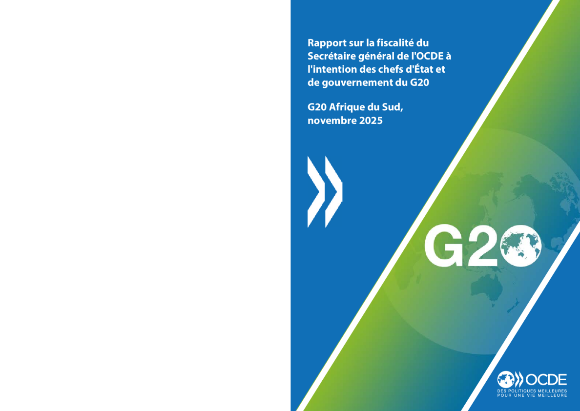关于二十国集团国家元首和政府首脑意向的经合组织总秘书处财政报告（G20南部非洲，2025年11月）