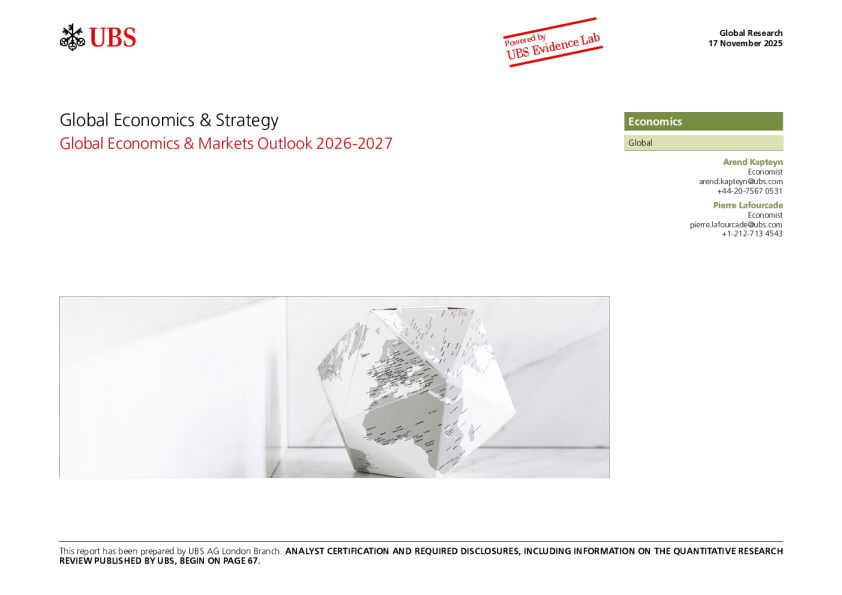 2026-2027年全球经济与市场展望