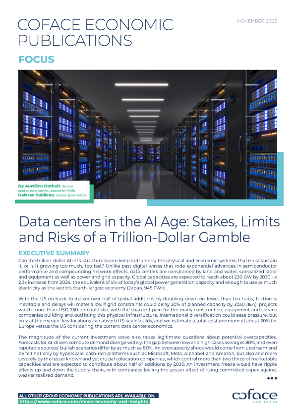 人工智能时代的数据中心：数万亿美元赌博的赌注、限制和风险