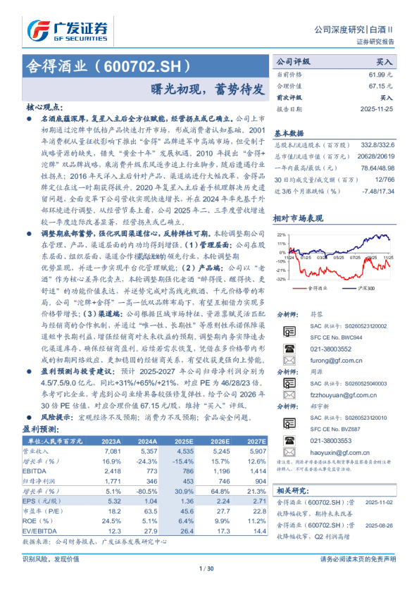 曙光初现，蓄势待发