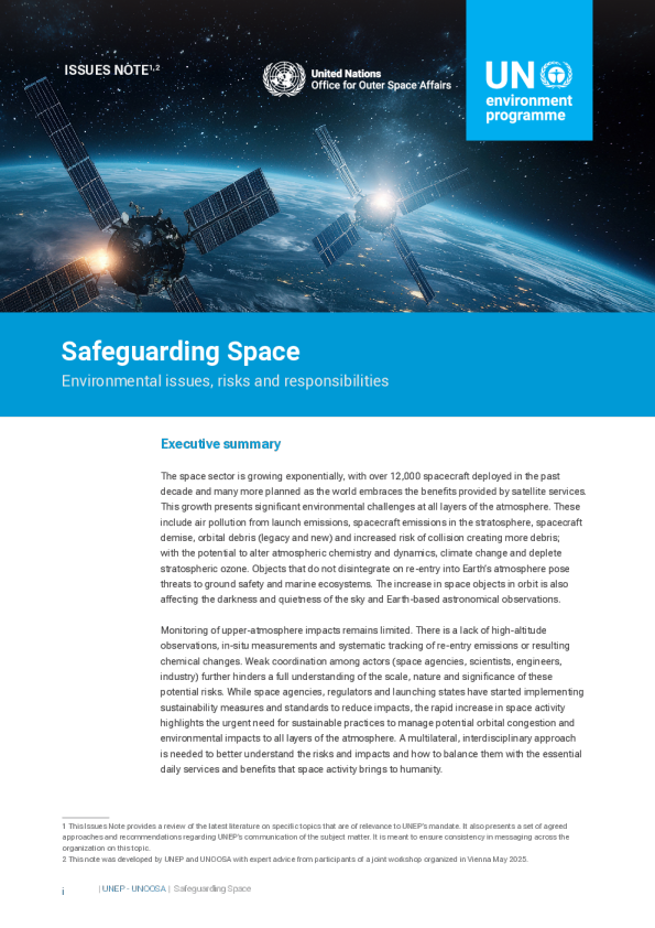 保护空间：环境问题、风险与责任