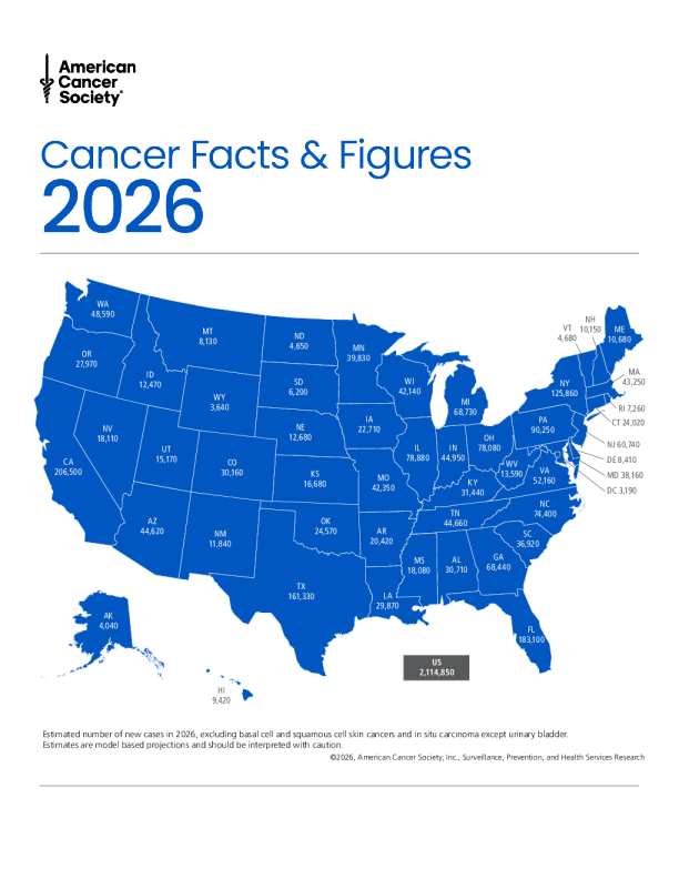 2026年美国癌症事实与数据