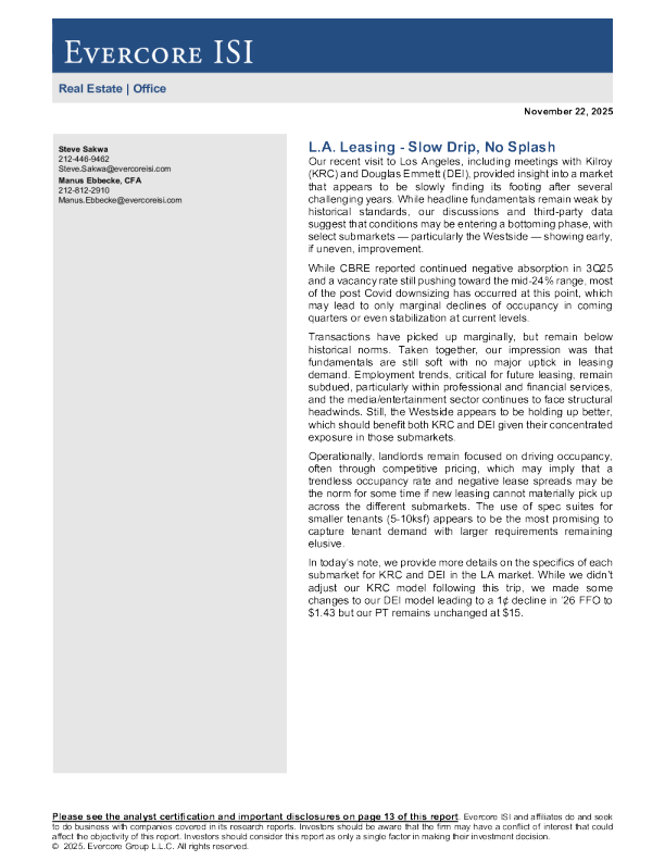 洛杉矶租赁-缓慢滴水，无飞溅