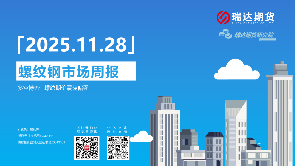 螺纹钢市场周报