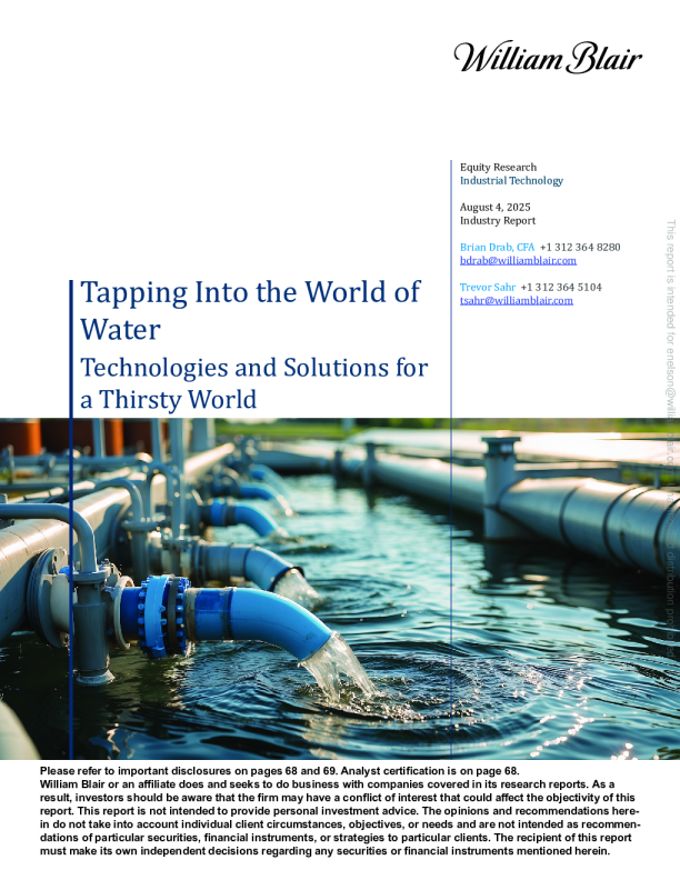 创新水技术改变投资格局