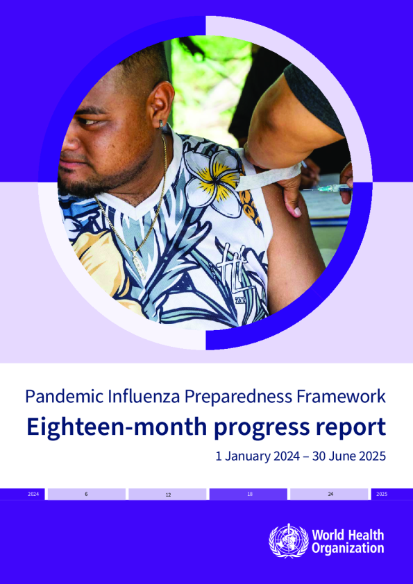 大流行性流感防范框架：18个月进展报告，2024年1月1日至2025年6月30日