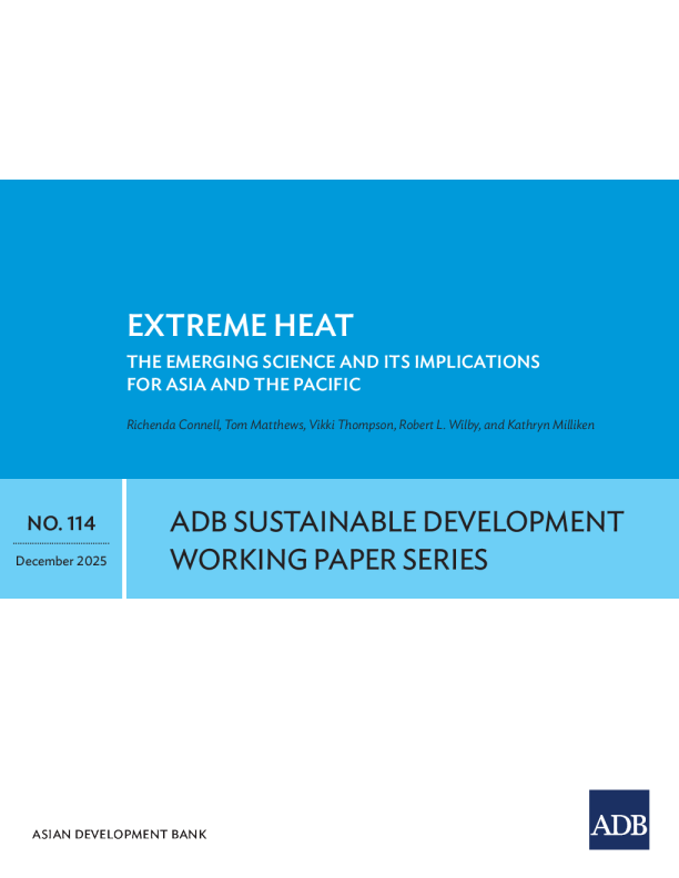 极端高温：新兴科学及其对亚太地区的影响（英）
